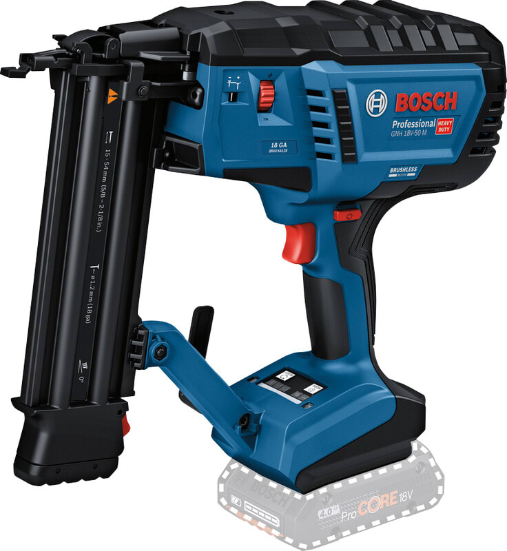 BOSCH - Akkuviimeistelynaulain - GNH 18V-50 M Solo