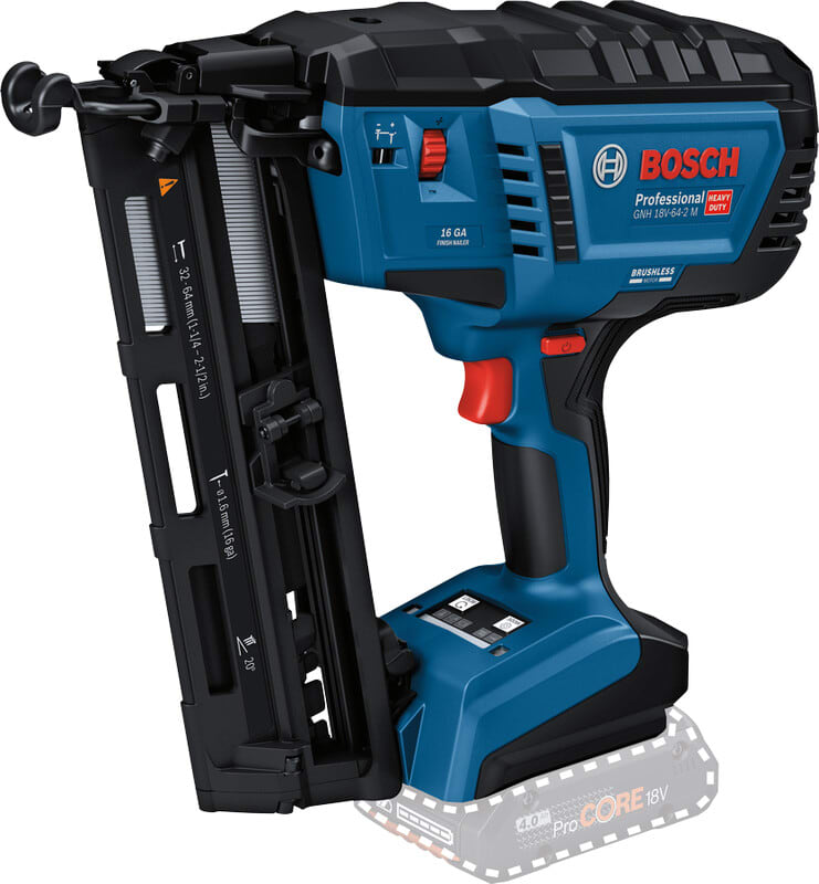 BOSCH - Akkuviimeistelynaulain - GNH 18V-64-2 M Solo