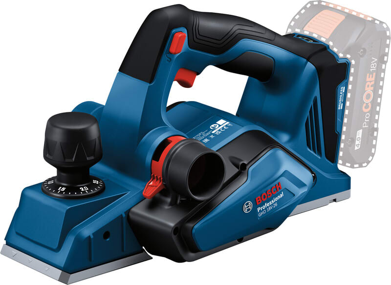 BOSCH - Akkuhöylä - GHO 18V-26 Solo