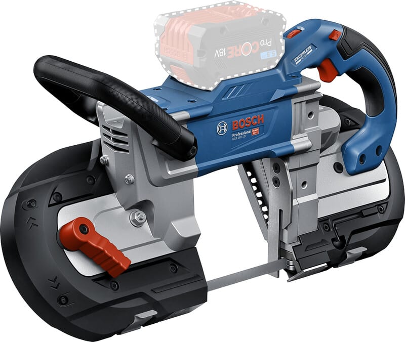 BOSCH - Akkuvannesaha - GCB 18V-127 Solo + terä