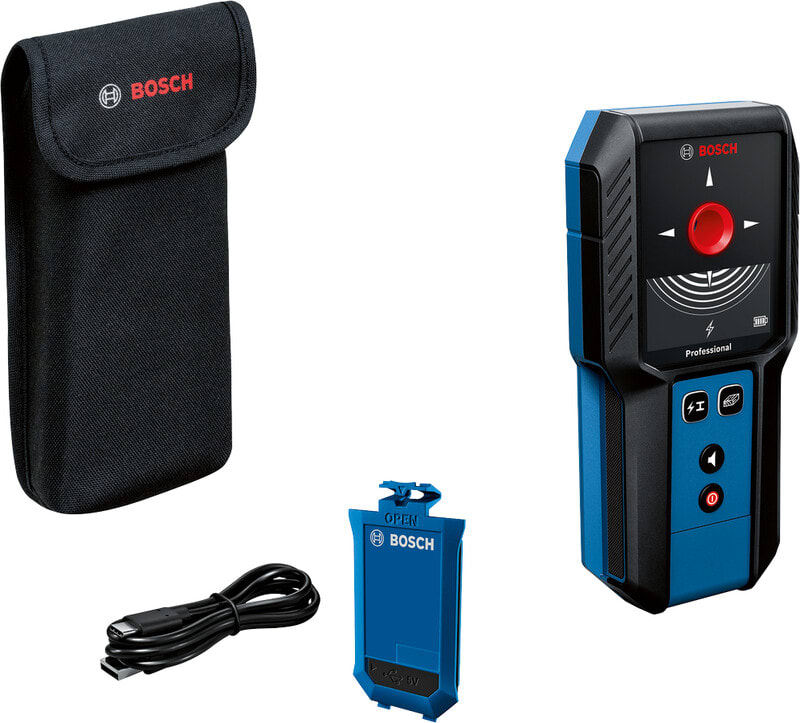 BOSCH - Rakenneilmaisin - GSM 120-27 1,0Ah Li-ion + tasku
