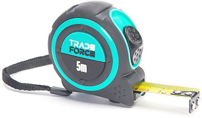 TRADEFORCE - Rullamitta - 5m/19mm, lukitus