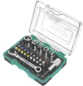 TRADEFORCE - Ruuvauskärki - 27-osaa, miniräikkätarvikesrj.