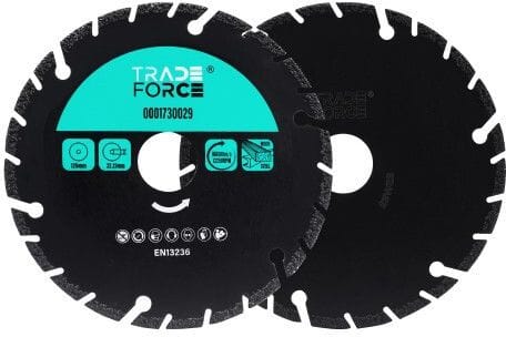 TRADEFORCE - Laikka, timantti - 125x2.2x22.23, metalli