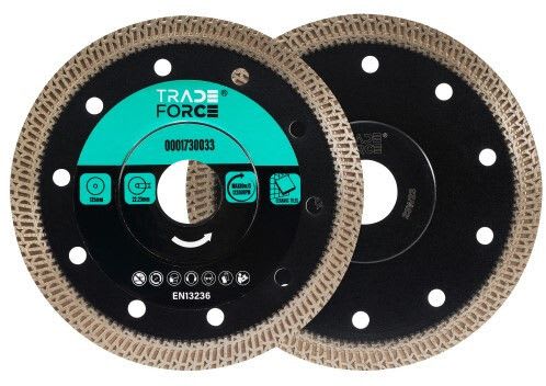 TRADEFORCE - Laikka, timantti - 125x1.6x22.23, keraam.