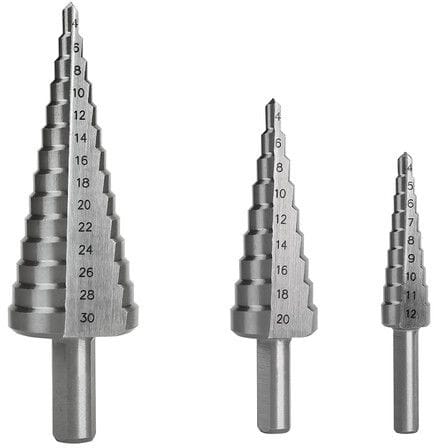TRADEFORCE - Poranterä erikois - Porrasporanteräsarja 3 kpl