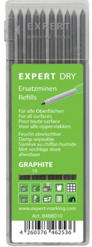 TRADEFORCE - Merkintätarvike - Dry varalyijy 10kpl