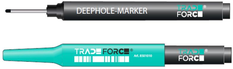 TRADEFORCE - Merkintäkynä - Ink reikätussi. musta