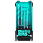 TRADEFORCE - Poranterä multimaterial - Teräsarja HEX, 5-osainen