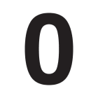 SWM - Merkintätarra - Irtonumero 0 tarra 50mm