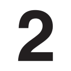 SWM - Merkintätarra - Irtonumero 2 tarra 50mm