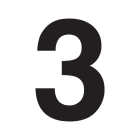 SWM - Merkintätarra - Irtonumero 3 tarra 50mm