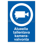 SUOMEN TURVAKAUPPA - Merkintäkilpi - TALLENT. KAMERAV. 200X300 MU