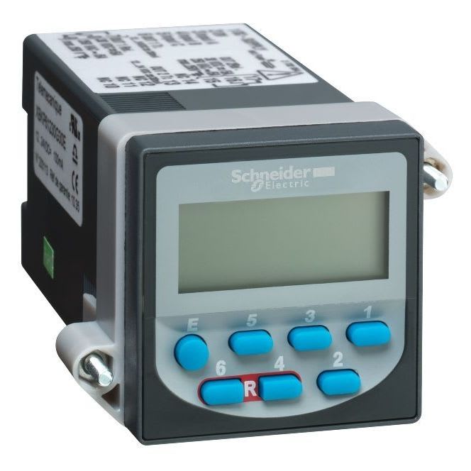 TELEMECANIQUE-SENSORS - Laskuri ohjelmoit 24VDC, LCD - XBKP61130G30E