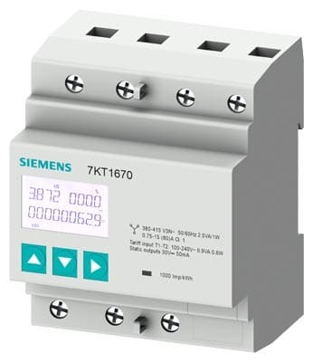 SIEMENS - Energiamittari Sentron PAC1600 - 7KT1666