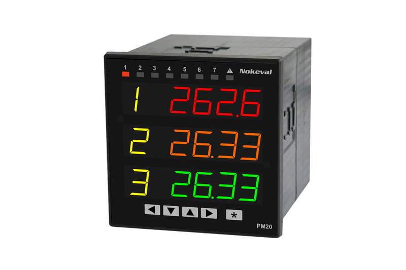 NOKEVAL - Monimittari - PM20A, 2-18 kanavaa