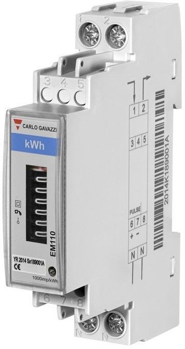 CARLO GAVAZZI - Energiamittari - EM110 1V 45A lk B DIN
