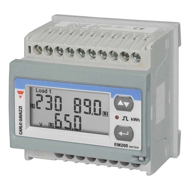 CARLO GAVAZZI - Energiamittari - EM210 3V 5A lk B 4-DIN