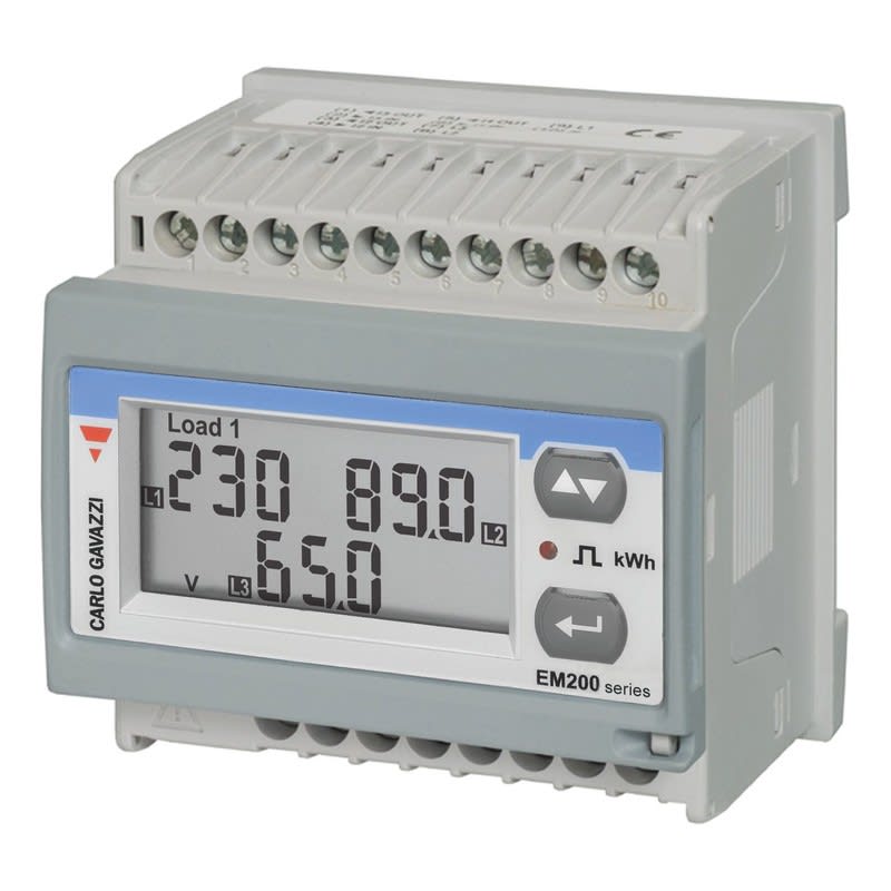 CARLO GAVAZZI - Energiamittari - EM210 3V 333 mV lk B 4-DIN S