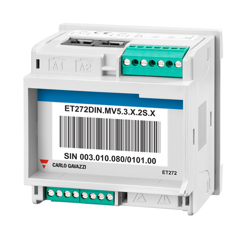CARLO GAVAZZI - Energiamittari - ET272 3V 333 mV lk 1 4-DIN 2S