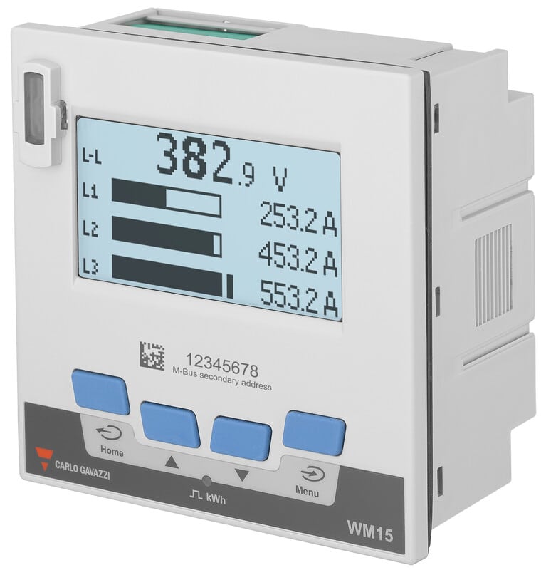 CARLO GAVAZZI - Sähkönlaatumittari - WM15 3V 5A lk 1/B PAN
