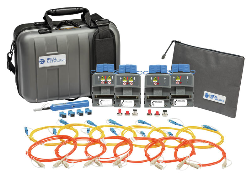 TREND NETWORKS - Kuitumittaustarvike - FiberTEK IV-MM LED & SM Kit