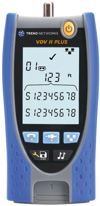 TREND NETWORKS - Lähiverkkotesteri - VDV II Plus cloud