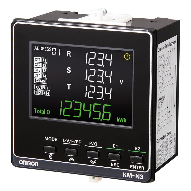 OMRON - Energiamittari KM-N3 - KM-N3-FLK