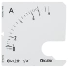 UTU - Virtamittari analoginen - Asteikko SEC72 5/5