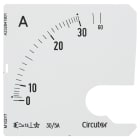 UTU - Virtamittari analoginen - Asteikko SEC72 30/5