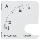 UTU POWEL - Virtamittari analoginen - Asteikko SEC72 50/5