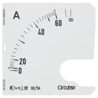 UTU POWEL - Virtamittari analoginen - Asteikko SEC72 60/5