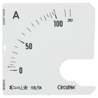 UTU POWEL - Virtamittari analoginen - Asteikko SEC72 100/5