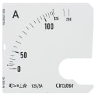 UTU POWEL - Virtamittari analoginen - Asteikko SEC72 125/5