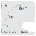 UTU - Virtamittari analoginen - Asteikko SEC72 1000/5