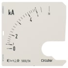 UTU POWEL - Virtamittari analoginen - Asteikko SEC72 5000/5 A