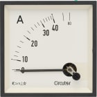 UTU POWEL - Virtamittari analoginen - Virtamittari 96x96 suora 40A