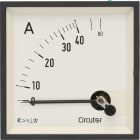 UTU POWEL - Virtamittari analoginen - Virtamittari 96x96 suora 40A