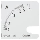 UTU POWEL - Virtamittari analoginen - Asteikko SEC96 5/5 A