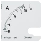 UTU POWEL - Virtamittari analoginen - Asteikko SEC96 10/5 A