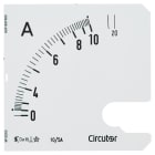 UTU POWEL - Virtamittari analoginen - Asteikko SEC96 10/5 A
