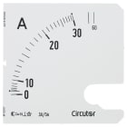 UTU POWEL - Virtamittari analoginen - Asteikko SEC96 30/5 A