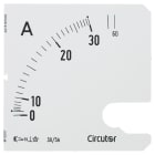 UTU - Virtamittari analoginen - Asteikko SEC96 30/5 A