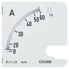 UTU POWEL - Virtamittari analoginen - Asteikko SEC96 60/5 A