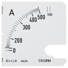 UTU POWEL - Virtamittari analoginen - Asteikko SEC96 500/5 A