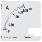 UTU - Virtamittari analoginen - Asteikko SEC96 500/5 A