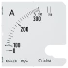 UTU POWEL - Virtamittari analoginen - Asteikko SEC96 800/5 A
