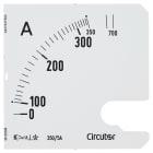 UTU - Virtamittari analoginen - Asteikko SEC96 800/5 A