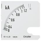 UTU - Virtamittari analoginen - Asteikko SEC96 1200/5 A