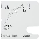 UTU - Virtamittari analoginen - Asteikko SEC96 1500/5 A